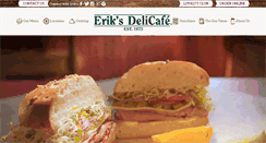 Desktop Screenshot of eriksdelicafe.com