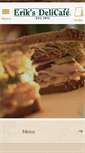 Mobile Screenshot of eriksdelicafe.com